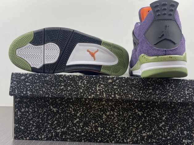 Bmlin shoes 4 Canyon Purple AQ9129-500 WMNS Jordan Air 0802